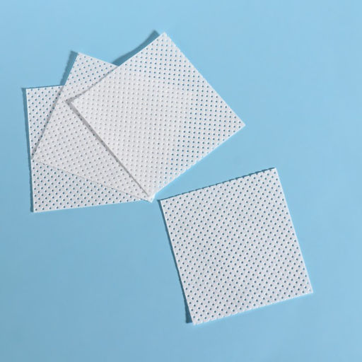 Салфетки для маникюра, безворсовые, с перфорацией, 250 шт., 5×5 см