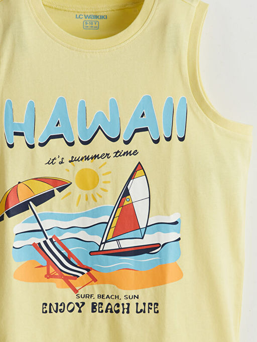 Bisiklet Yaka Erkek ?ocuk Pijama ?st