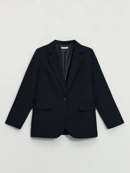 Однобортный жакет прямого кроя / Zarina