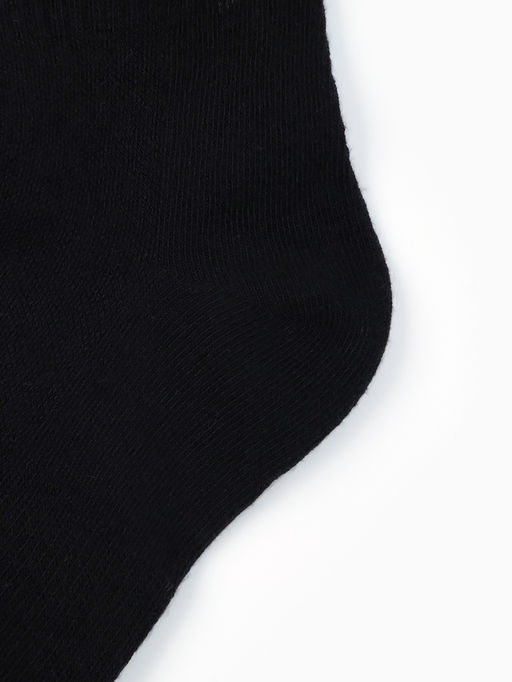 Носки спортивные хлопковые Resport 3 пары, размер 35-38, чёрные