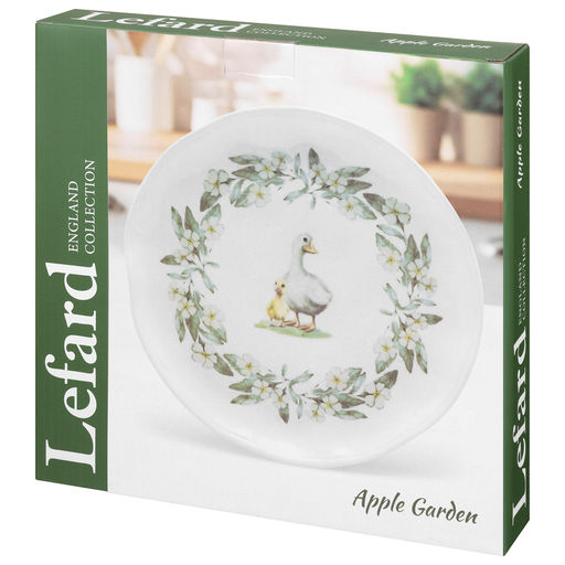 НАБОР ТАРЕЛОК ЗАКУСОЧНЫХ LEFARD APPLE GARDEN 2 ШТ. 21*21,5*2,5 СМ  фото 4