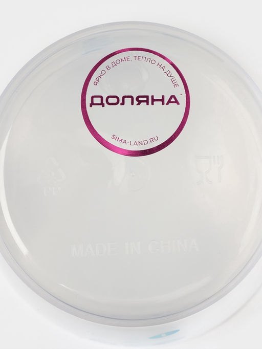 Кувшин мерный «Колор», 1 л, 17×11.5×14 см, пластик, прозрачный