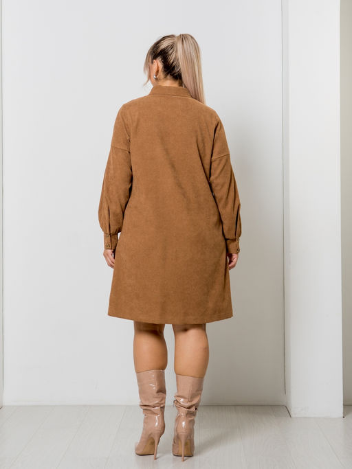 Платье 1374 из эластичного микровельвета - Novita фото 24