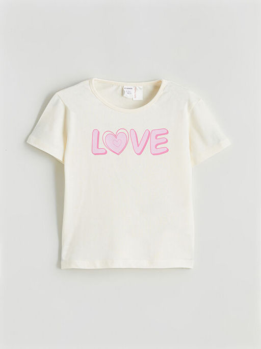 Bask?l? K?z ?ocuk Ti??rt ve Tayt