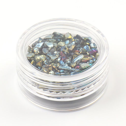 Декоративные элементы для декора Камень, объёмные, цвет изумрудный/голография - Queen fair фото 5