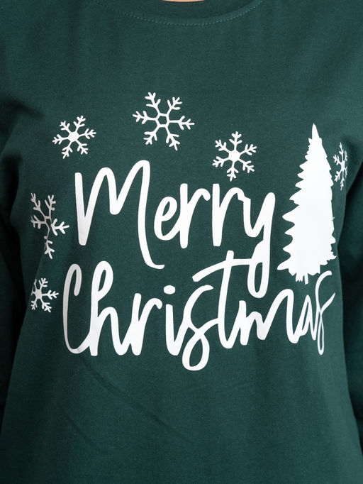 Новогодняя женская пижама с брюками - Binita фото 11