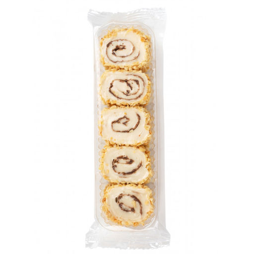 Рулеты с арахисом, 20шт*60г, 1200г