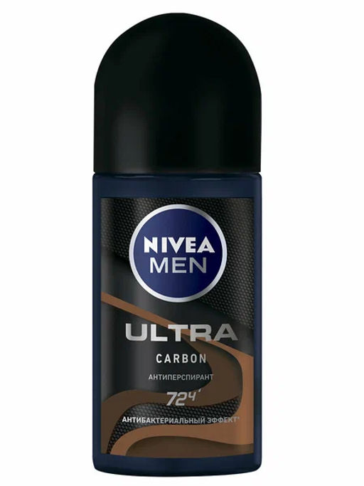 NIVEA део-ролл Муж 50мл Ultra Carbon