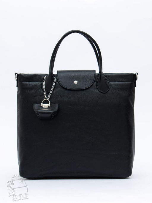 Сумка женская кожаная 1006LP black Polina&Eiterou в Новосибирске