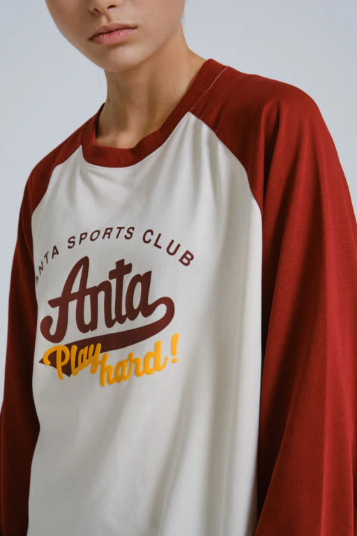 Лонгслив хлопок Белый - Anta фото 5