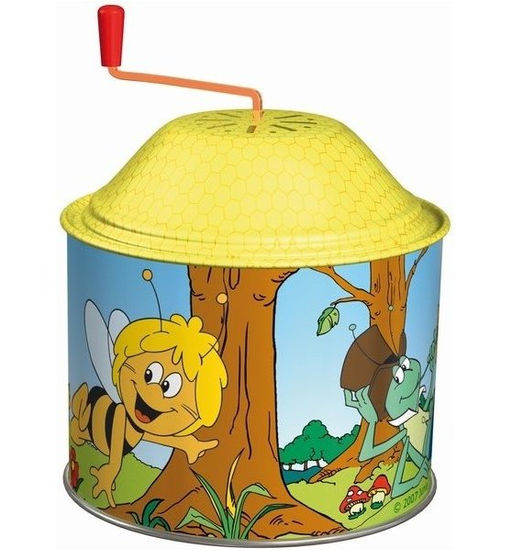 Bolz. Шарманка "Пчелка Майя" (Maya) музыкальная (диам.7,5 см; выс.11см) арт.52752