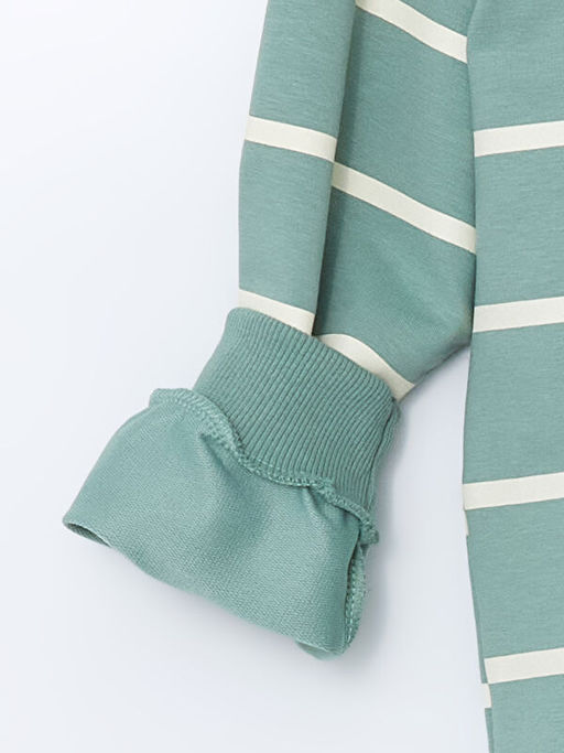 Bisiklet Yaka Bask?l? K?z ?ocuk Sweatshirt - Waikiki фото 2