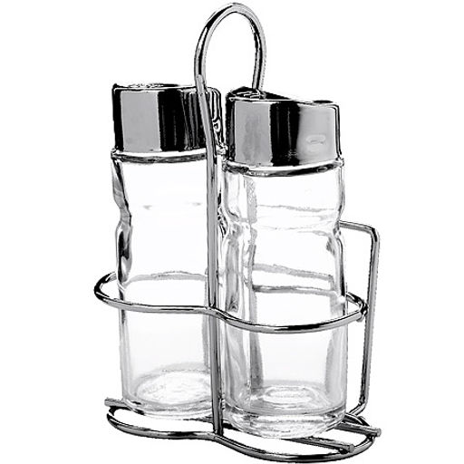 40491 Набор для специй на подставке 3 пр стекло/нерж MB (х96) - Mayer&boch фото 2