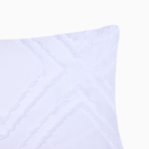 Цена за 2 шт. Наволочка декоративная «Этель» ромб 42×42 см, цвет белый