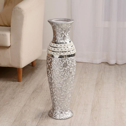 Ваза напольная «Версаль», h=60 см, керамика, МИКС