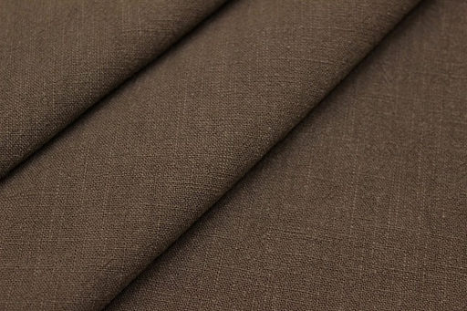 Крапива Рами (Ramie) цв.Кофейный-2, ш.1.35м, крапива-100%, 240гр/м.кв - Купава фото 2