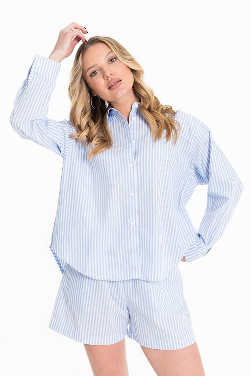 Костюм М325036а голубой - Елена фото 3