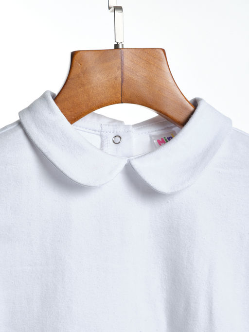 Лонгслив для девочки UD 1138 белый - Mini maxi фото 4