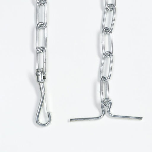 Цепь для привязи собак, сварные звенья, 1,8 м, калибр 50 мм, толщина проволки 4,5 мм - Пижон фото 3