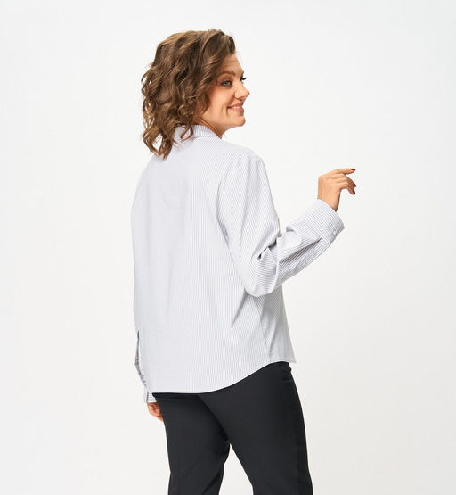 Блуза Svetlana Style 2168 серый/полоска