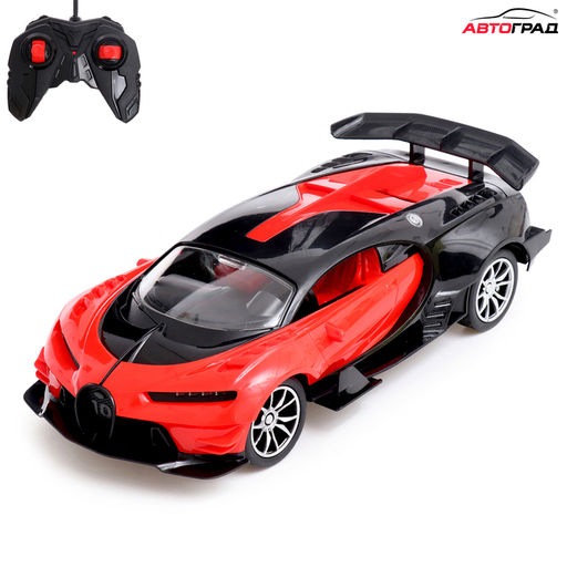 Машина радиоуправляемая Широн, 1:16, работает от батареек, цвет красный