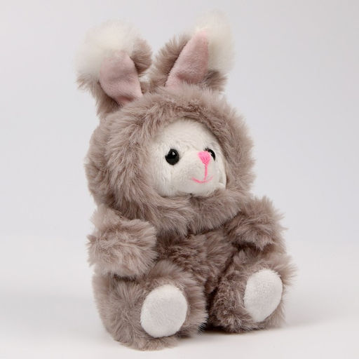 Мягкая игрушка Зайка, серая - Milo toys фото 3