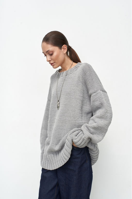 Джемпер Light Grey Hand Made - Erist store фото 3
