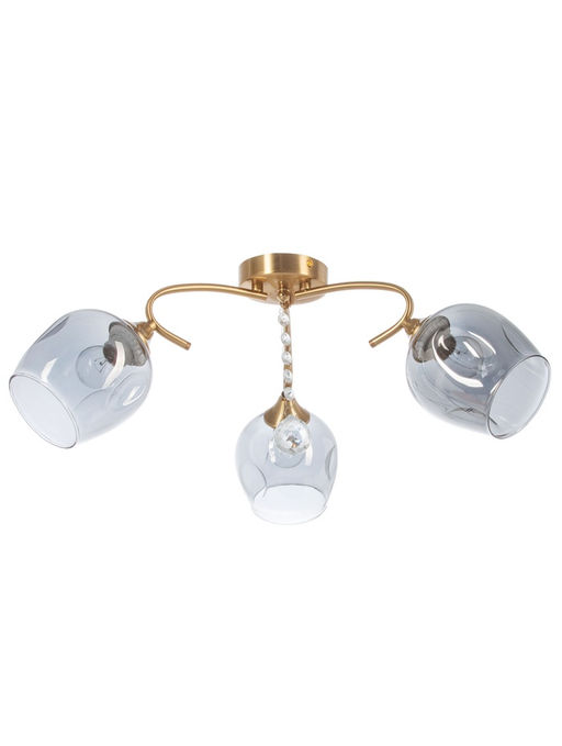 Люстра N6421/3, 3×60 Вт, E27, цвет медный