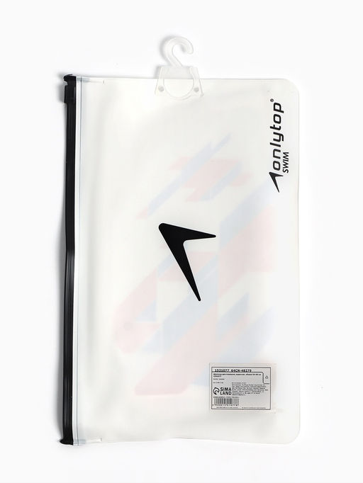 Шапочка для плавания взрослая ONLYTOP «Триколор», силиконовая, обхват 54-60 см