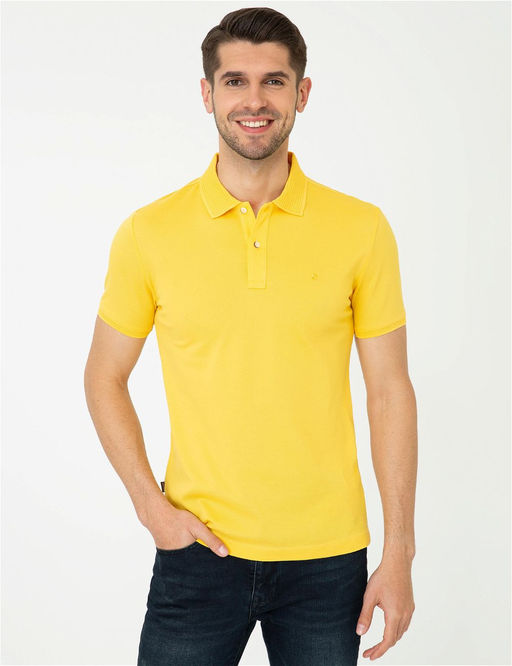 Sar_ Slim Fit Polo Yaka Merserize Ti__rt