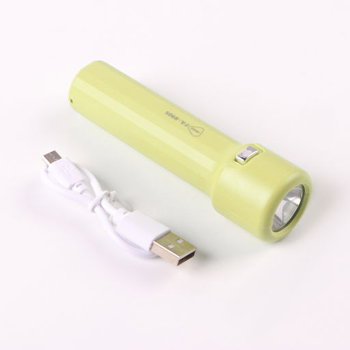 Фонарь ручной аккумуляторный, 1.5 Вт, 800 мАч, 3535LED, 3 режима, IPX2, 10.5 х 3 см, желтый - Simaland фото 2
