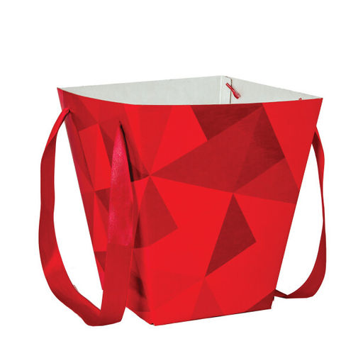 Сладкий новогодний подарок Кашпо