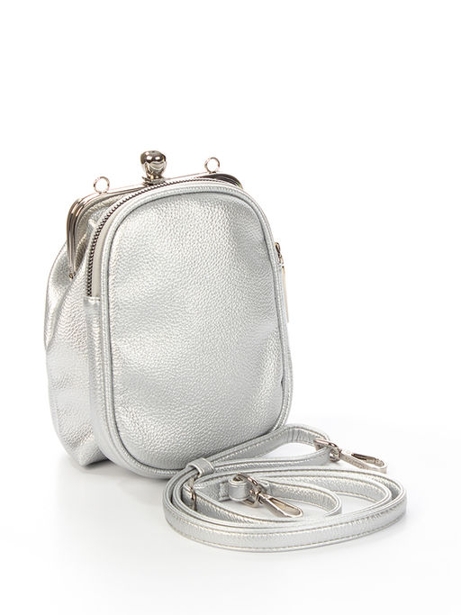 LACCOMA сумка Нефертити-Y2005-серебристый эко кожа хлопок