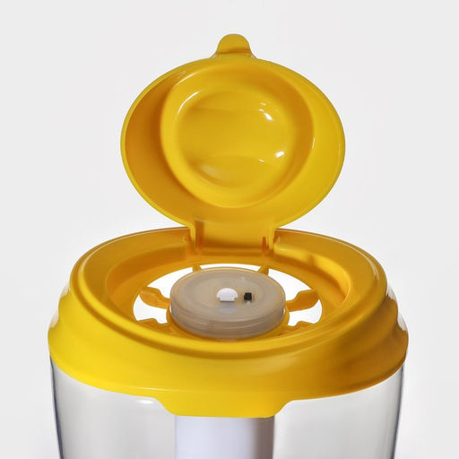 Башня пивная Вавилон, колба 3 л, подсветка, батарейки cr 2032, пластик, жёлтая - Simaland фото 6