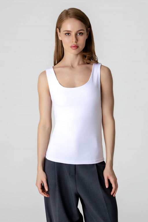 Арт.3801/4 Майка женская 44-48 (3 шт) Цвет:белый - Калинка фото 2