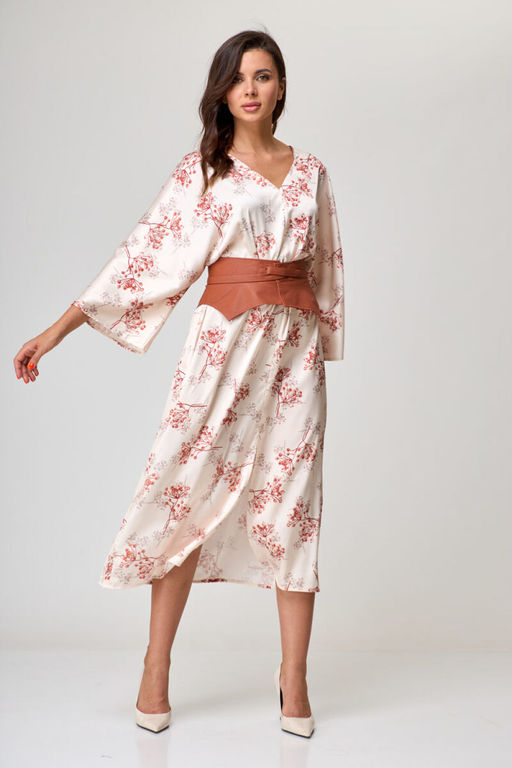 Платье ANELLI 1153 рябина