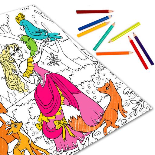 Раскраска гигант Страна волшебства - Буква-ленд фото 3