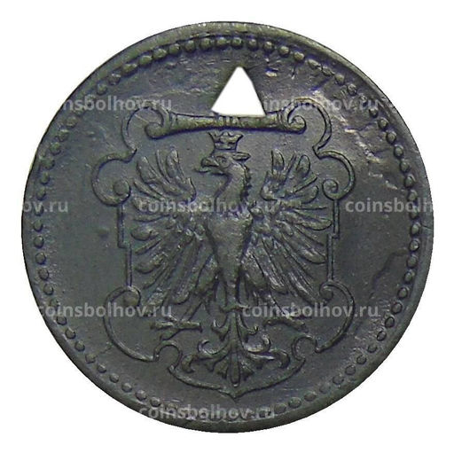 Монета 10 пфеннигов 1917 года Германия Нотгельд Франкфурт на Майне
