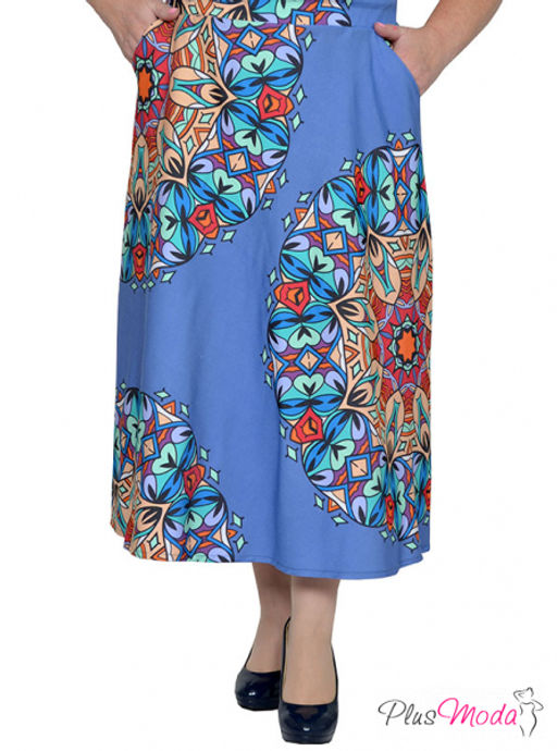 Юбка Модель №1490 размеры 44-84 - Plusmoda фото 7