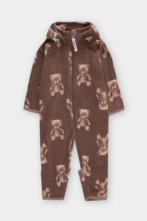Crockid _ ФЛ 60000/капучино,милые мишки комбинезон д/дет яс