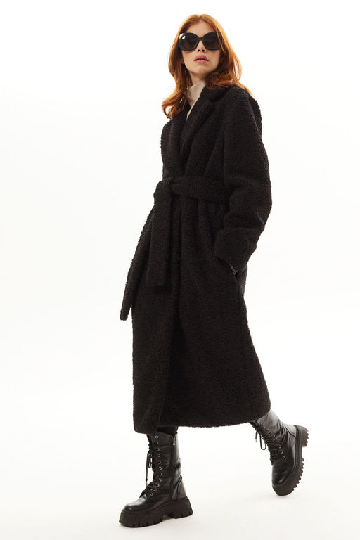 Пальто Golden Valley 7153 черный  фото 6