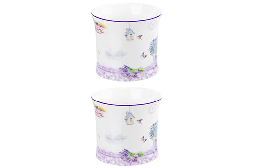 Набор 2 кружек 250 мл 11,5*8,5*7,7 см Лаванда, NEW BONE CHINA - Elan gallery фото 7