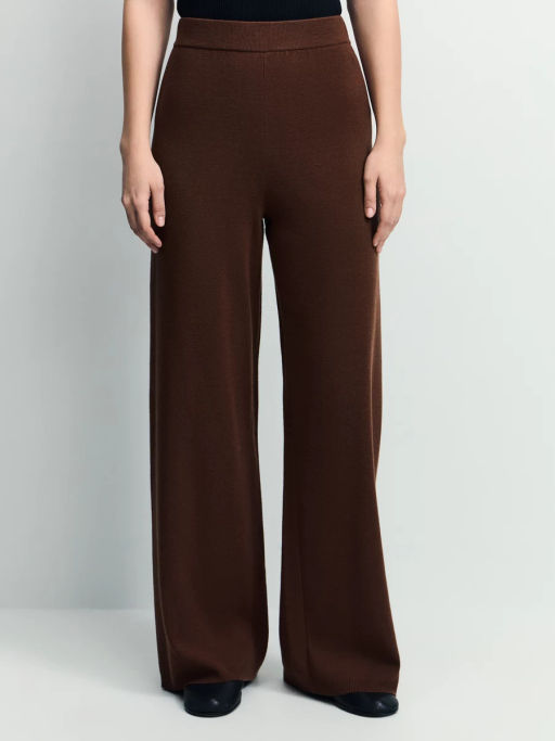 Прямые трикотажные брюки из вискозы / Zarina