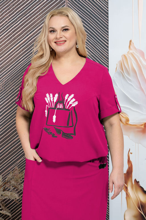 Костюм ALANI 1903 фуксия - Alani collection фото 2