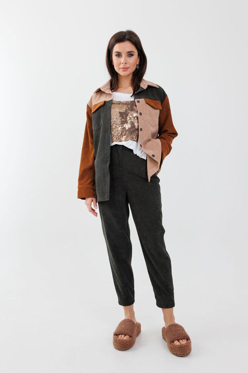 Рубашка ANELLI 1748 Оттенки леса  фото 10