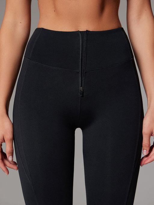 Леггинсы с молнией по переду пояса - NEVERLATE фото 3