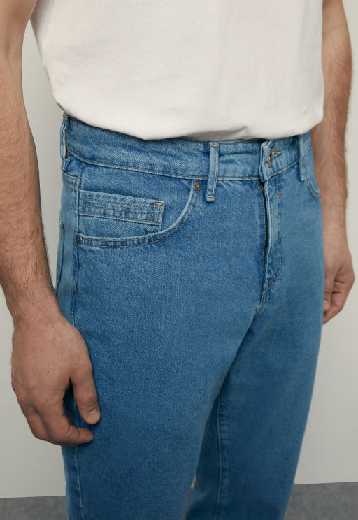 Джинсы straight fit мужские Finn Flare BAS-25000 125  фото 5