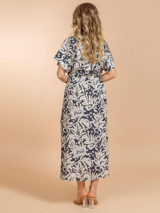 Платье (вискоза,лен) №25-588-2 (Лето-2025)