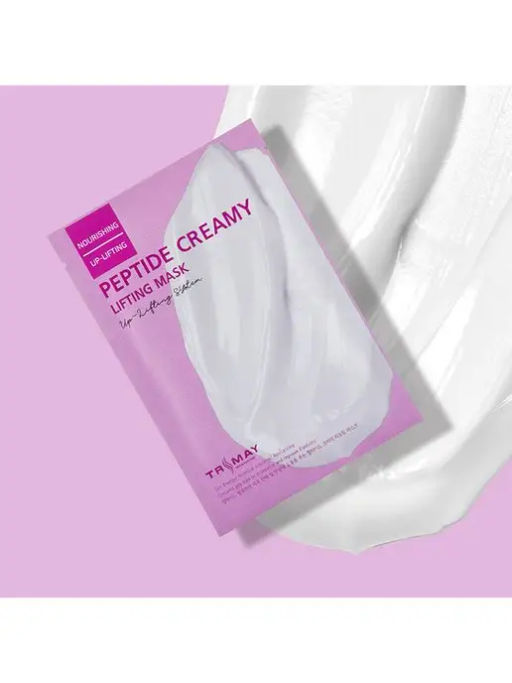 1шт Тканевая кремовая маска для лица TRIMAY Peptide Creamy Lifting Mask(35 мл) фото 2