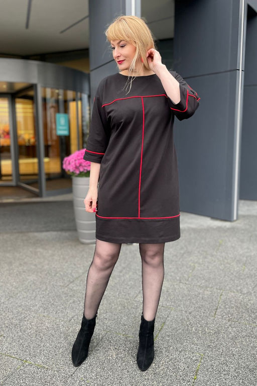 Платье Rumoda 2173 черный  фото 2